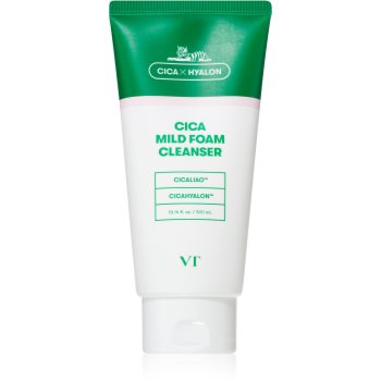 VT Cosmetics Cica Mild Foam Cleanser demachiant spumant delicat cu efect calmant - imagine 2